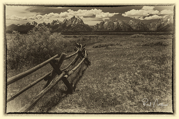Cunningham Cabin Vintage Fence - July 2021